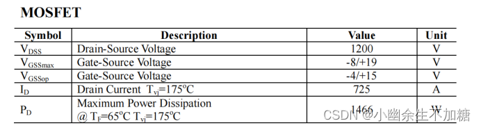 SiC MOSFET驱动电压的分析