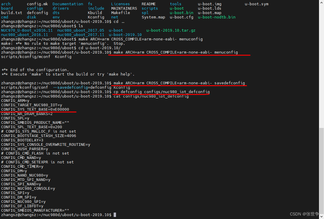 uboot symbol value ‘‘ invalid for SYS_TEXT_BASE 解决方法