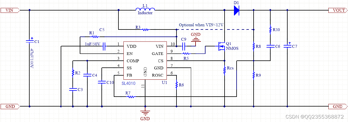 森利威尔SL4010 升压恒压 12V升压24V 12V升压36V 12V升压48V