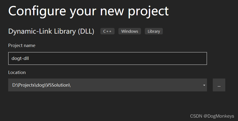 Visual Studio DogMonkeys CSDN Makefile Visual Studio