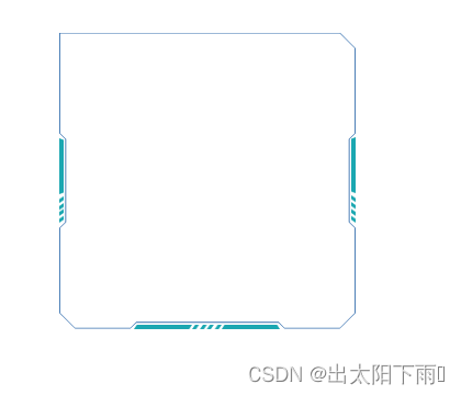 边框上加装饰