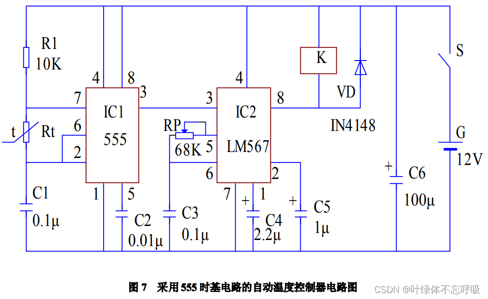 采用三五555时基电路的简易/自动温度控制器电路设计