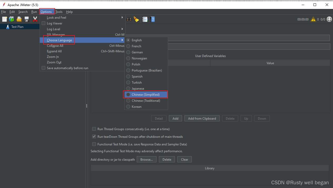【Jmeter】Win10 下载安装Jmeter 5.5