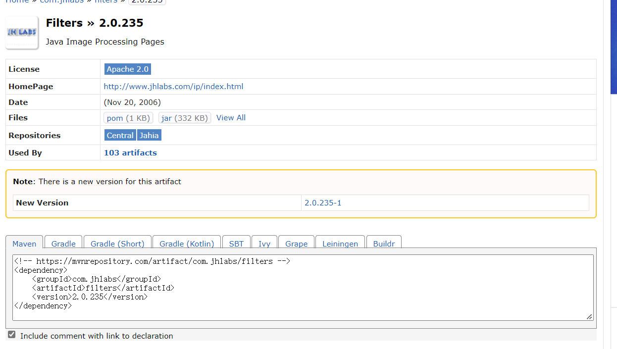 java.lang.NoClassDefFoundError com/jhlabs/image/RippleFilter 验证码功能报此错误