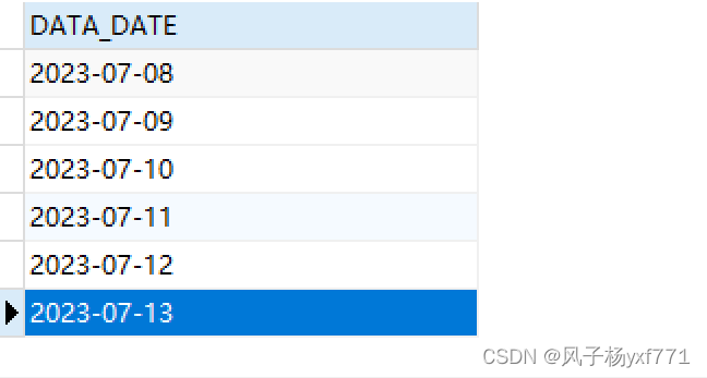 Mysql如何查询出两个日期之间的所有日期？