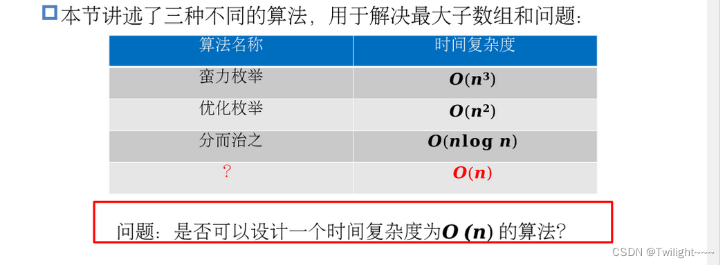 算法分析与设计——分而治之_Twilight~~~的博客-CSDN博客