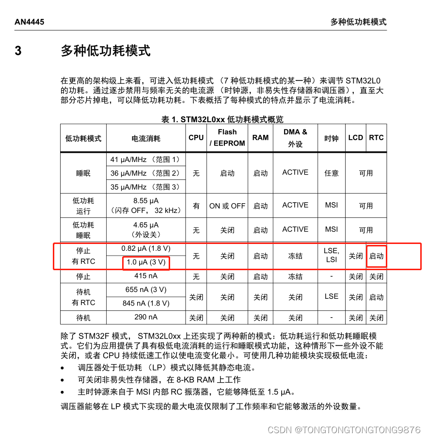 STM32L051低功耗测试-CSDN博客