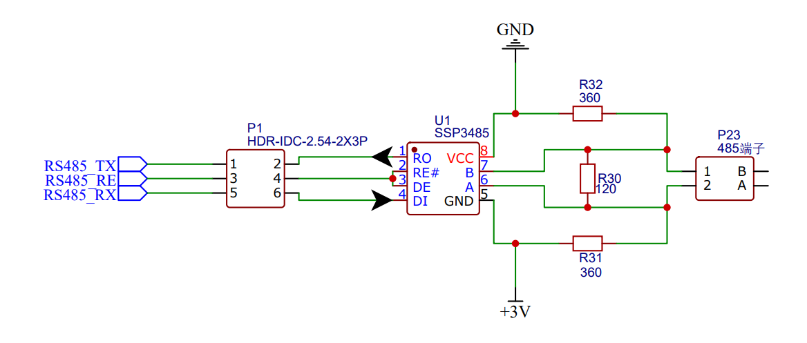 485转232电路图图片