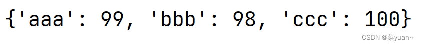 python基础知识(八):字典