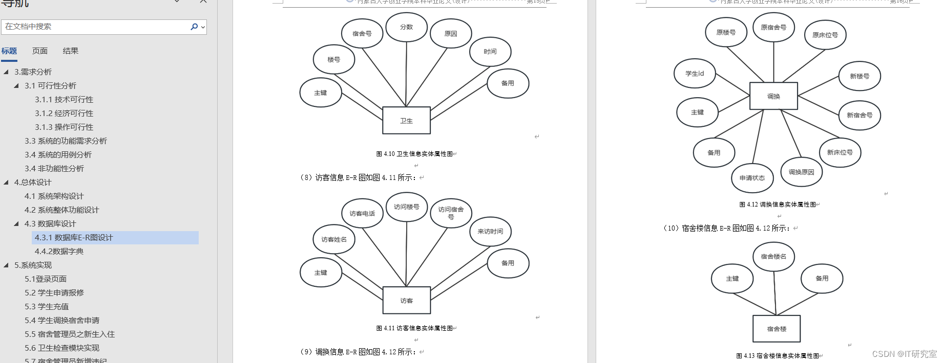 计算机毕业设计选题推荐-学生宿舍管理系统论文参考