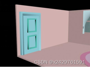三维动画——门的制作_3dmax制作门和门框-CSDN博客