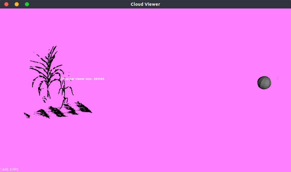 Program Pcl PCL learning point cloud visualization: coordinate field, random ...