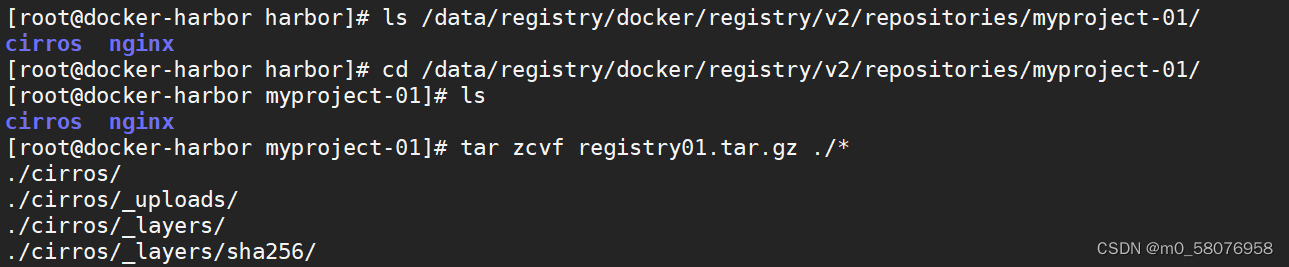 Docker harbor私有仓库部署与管理