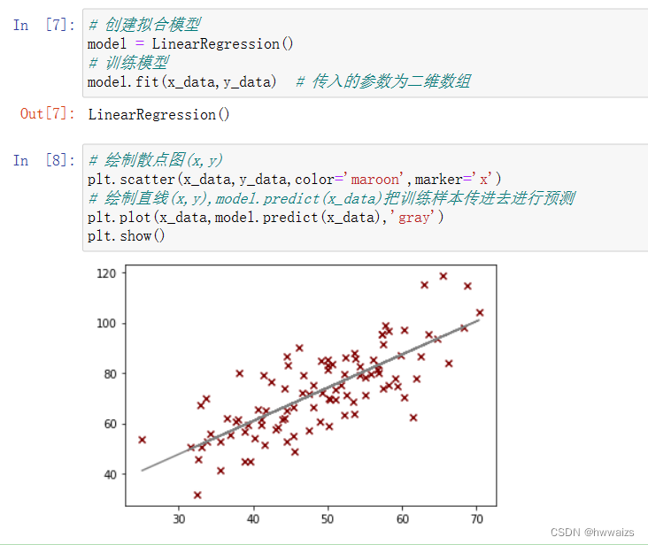 python机器学习（三）特征预处理、鸢尾花案例--分类、线性回归、代价函数、梯度下降法、使用numpy、sklearn实现一元线性回归