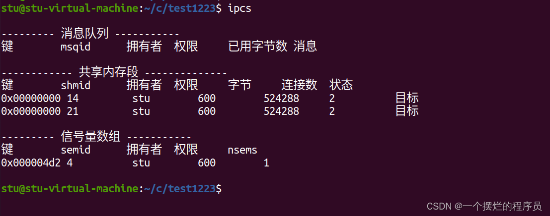 Linux操作系统之进程间通信—信号量