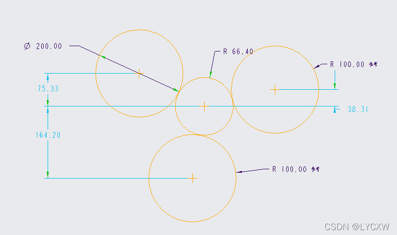 好用的三维绘图软件CREO学习绘制圆