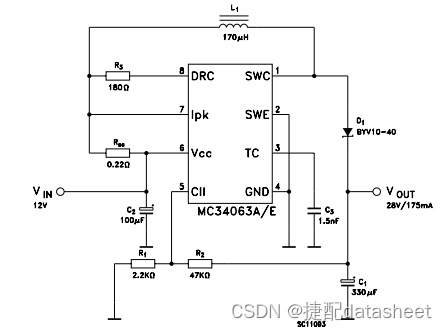 MC34063的datasheet参数解读