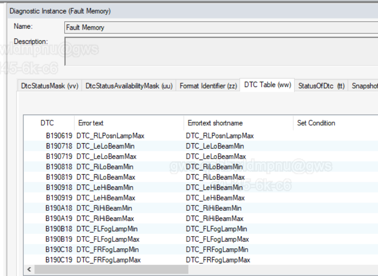 Davinci中配置DEM(一）-DTC配置_CP Autosar Configuration-CSDN专栏