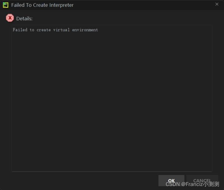 Pycharm failed To Create Virtual Environment CSDN pycharm-failed-to-create-virtual-environment-csdn