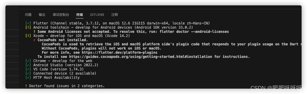 flutter mac环境配置