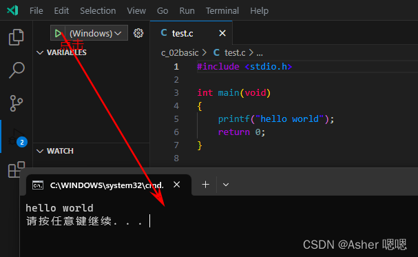 vs code insiders 配置c语言