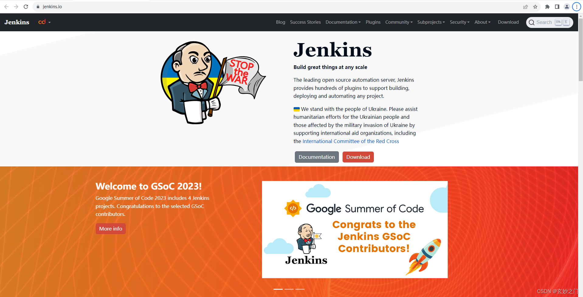 jenkins official homepage