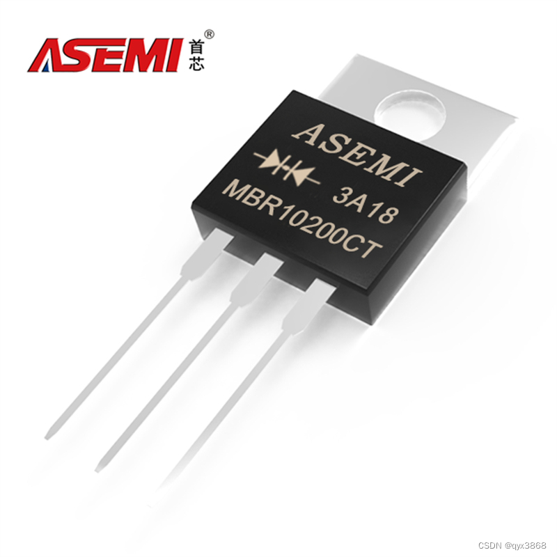 ASEMI肖特基二极管MBR10200CT在电子电路中起什么作用