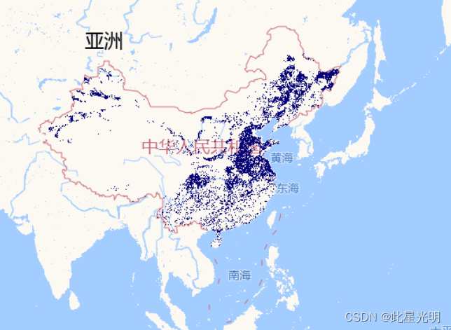 2000-2019年中国灌溉耕地分布数据集