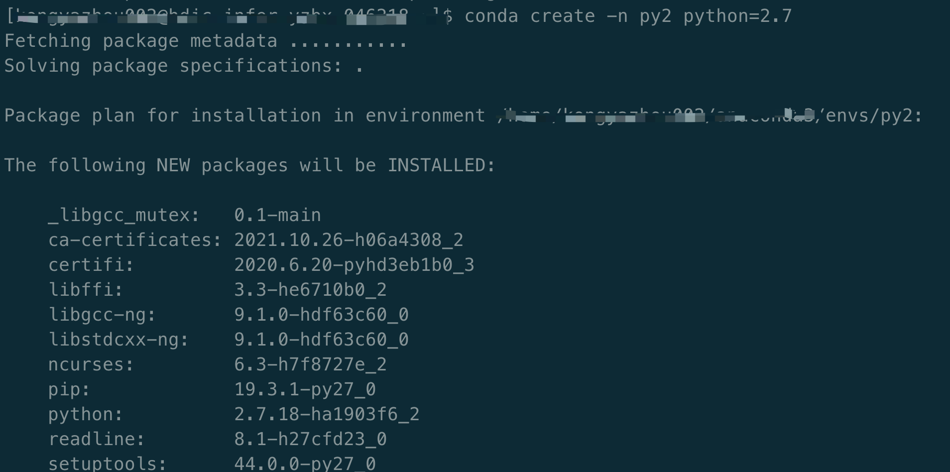 conda常用命令整理_conda create 参数-CSDN博客