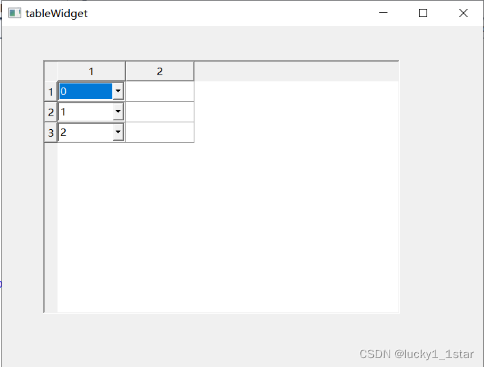 QtQTableWidget_tablewidget隐藏行号CSDN博客