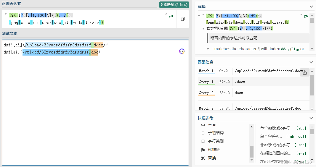 Java正则表达式，不定期更新