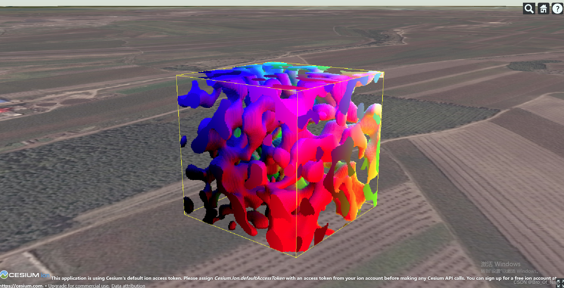 Cesium中使用Sampler3D，3D纹理，实现体渲染