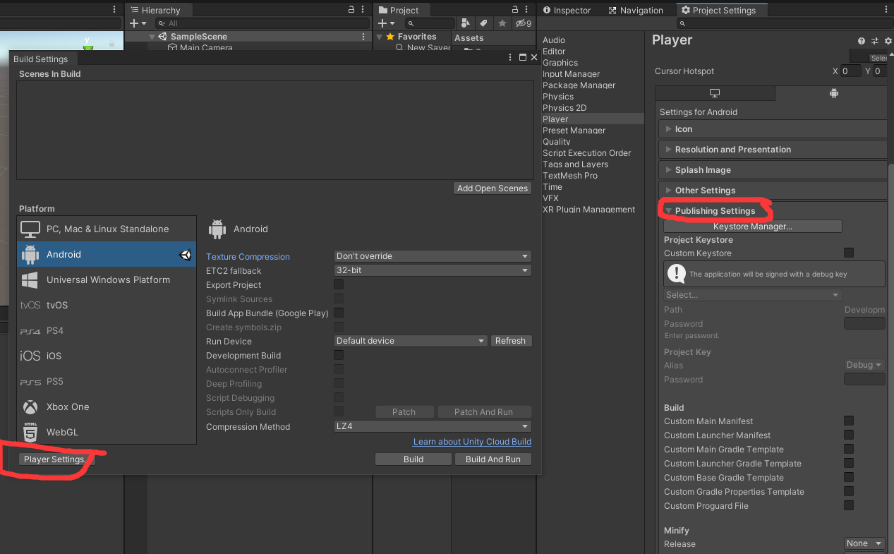 unity2019版本的如何打包（或打包时没Build System怎么办）_unity3d build settings里没有build ...