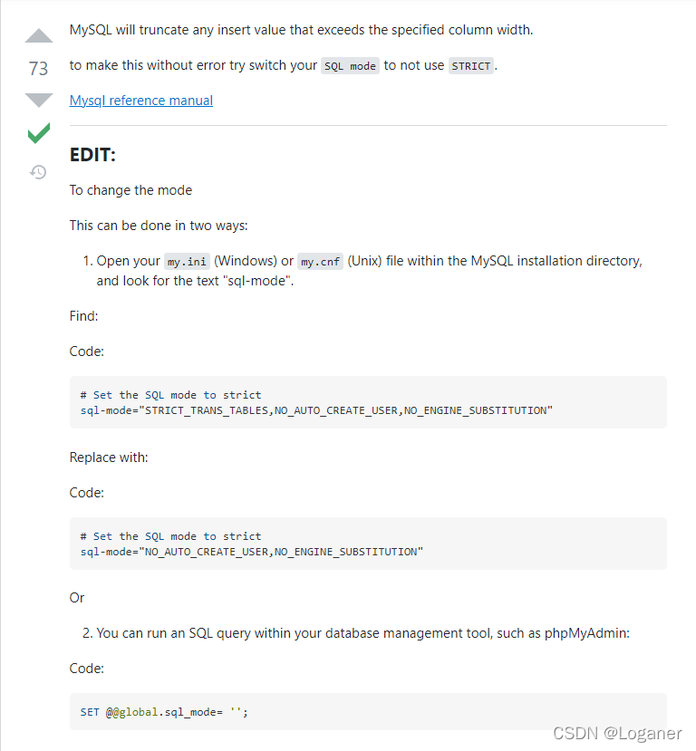 pymysql.err.DataError: (1406, “Data too long for column ‘url‘ at row ...