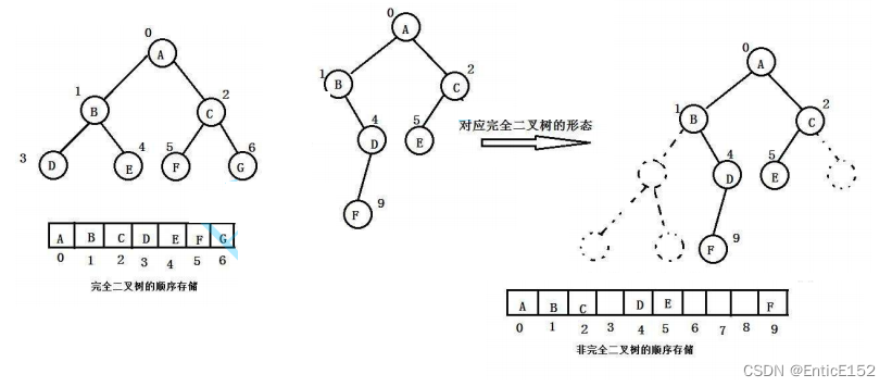 [数据结构]二叉树的顺序存储结构