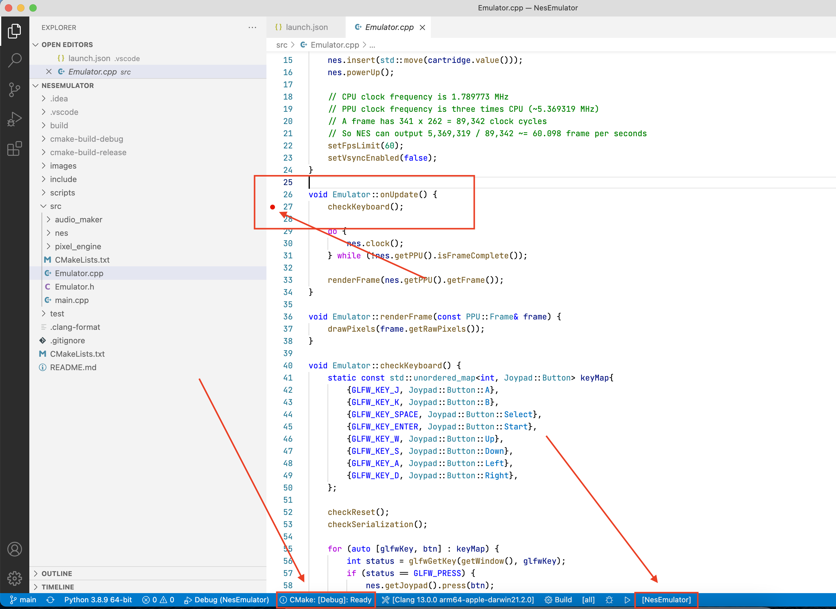 VS CODE debug CMAKE project on the MacOS of the ARM architecture ...