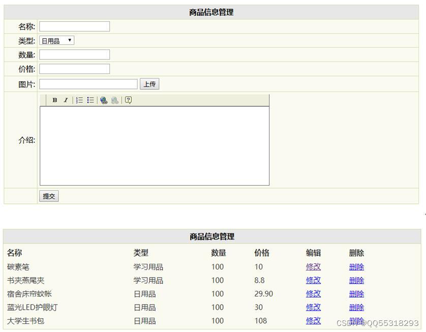 Java+MySQL校园网络超市系统的设计与实现 开题 论文