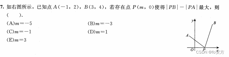 <span style='color:red;'>管理</span><span style='color:red;'>类</span><span style='color:red;'>联</span><span style='color:red;'>考</span>——<span style='color:red;'>数学</span>——<span style='color:red;'>真</span><span style='color:red;'>题</span><span style='color:red;'>篇</span>——<span style='color:red;'>按</span><span style='color:red;'>知识</span><span style='color:red;'>分类</span>——<span style='color:red;'>几何</span>——解析几何