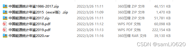 中国能源统计数据1986-2020和省级能源结构(含计算步骤)