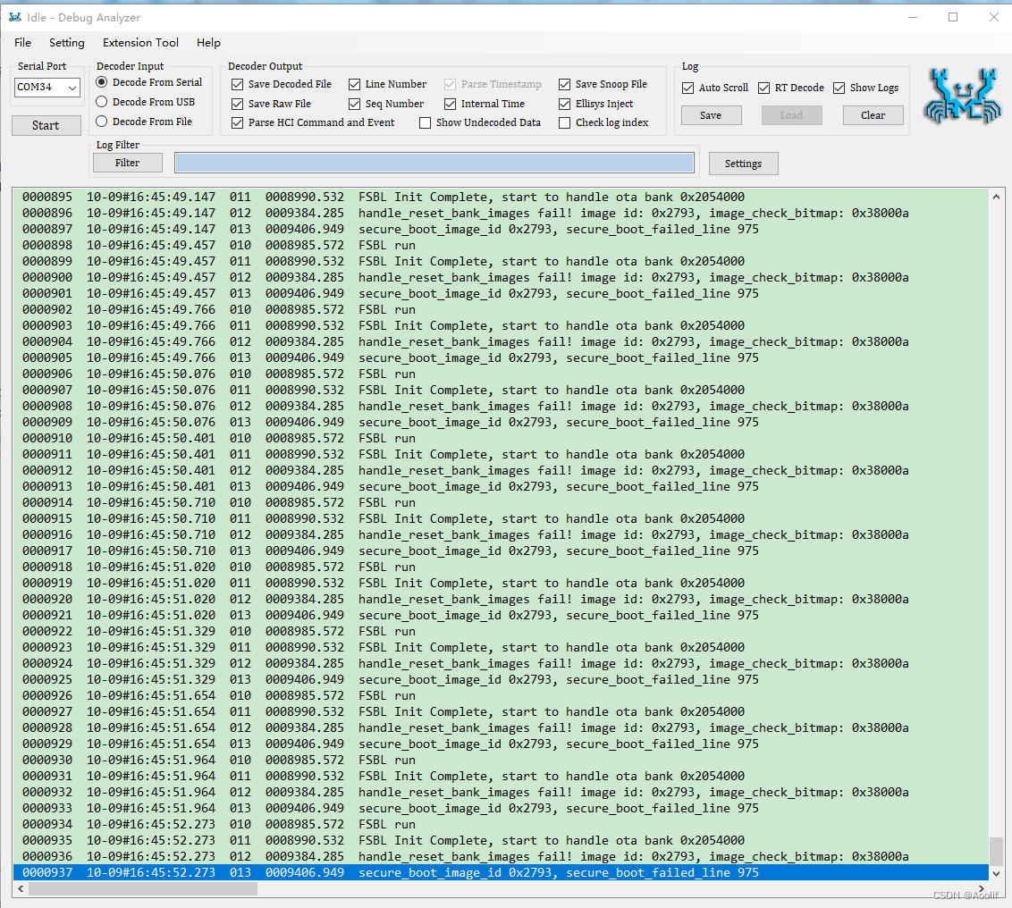 Realtek Debug Analyzer看 log 打印_debuganalyzerCSDN博客