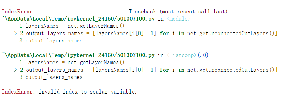 Indexerror: Invalid Index To Scalar Variable._丸子爱学习！的博客-Csdn博客