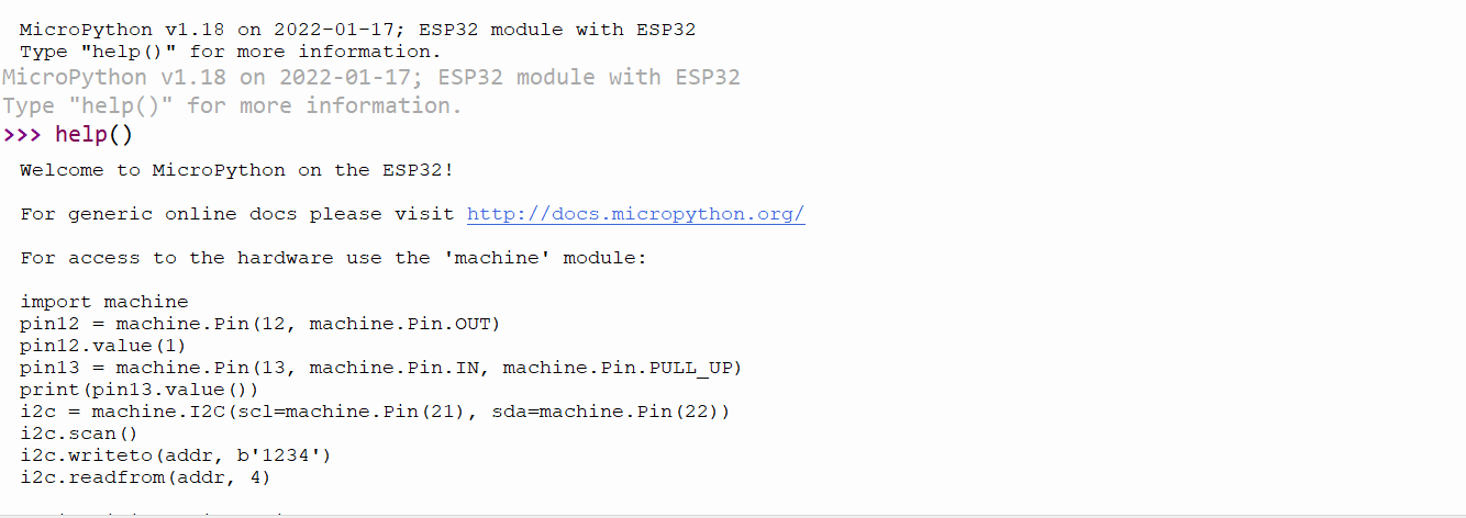 Micropython ESP32配置与烧录版本