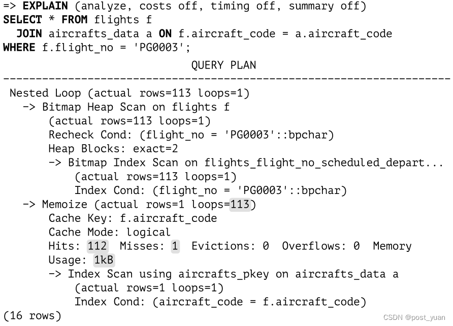 Nested loop（PostgreSQL 14 Internals翻译版）