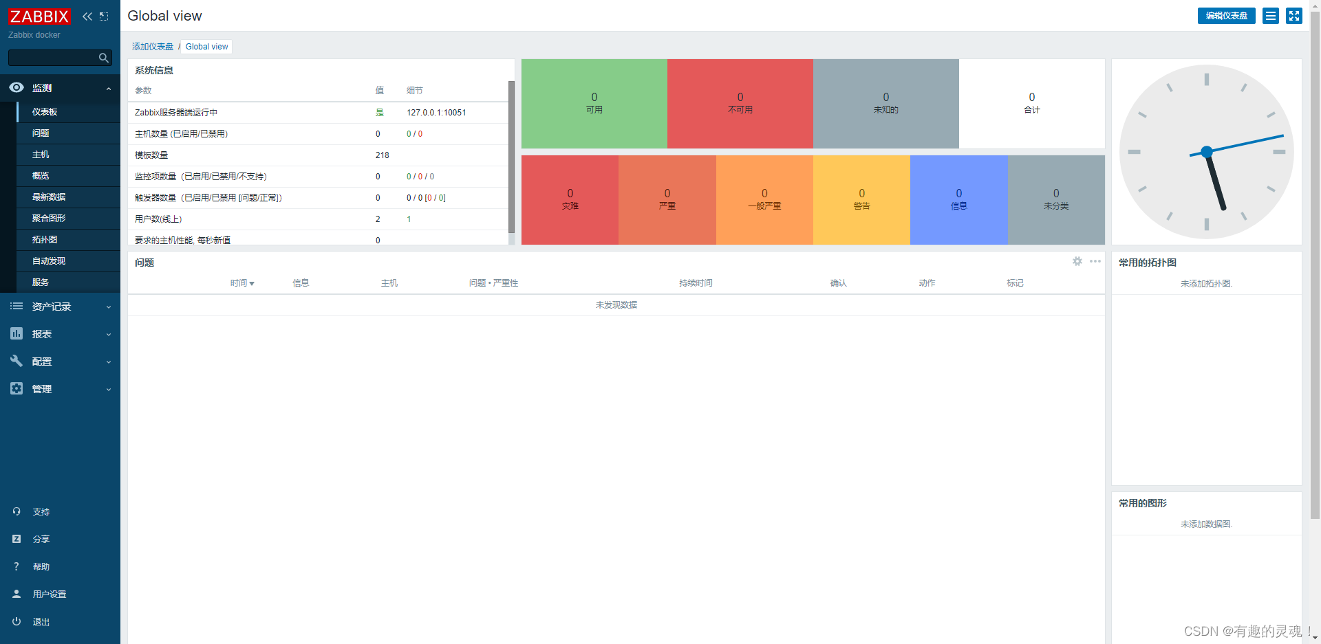 Docker 部署 Zabbix6.4