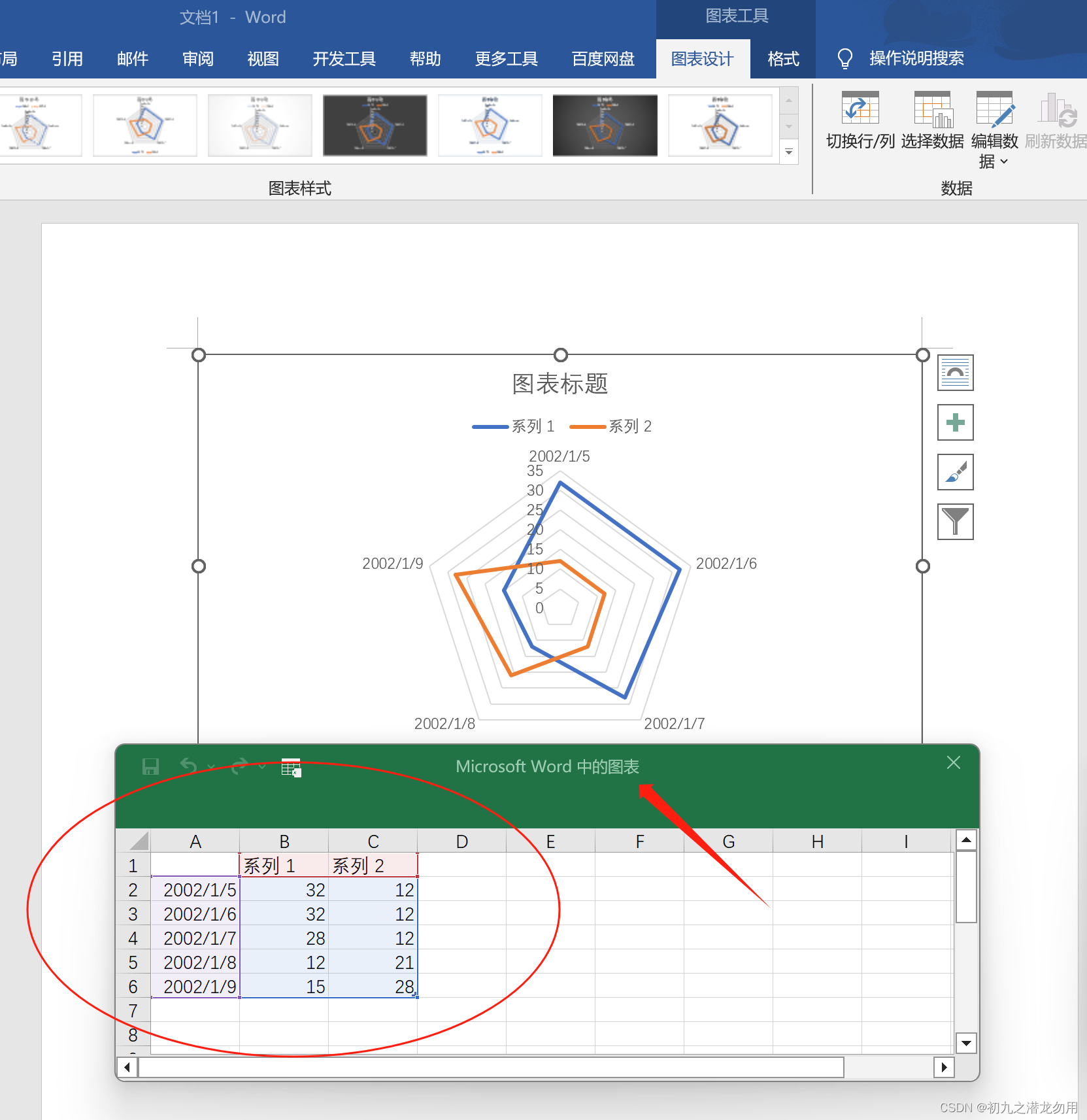 C#实现数据导出任一Word图表的通用呈现方法及一些体会