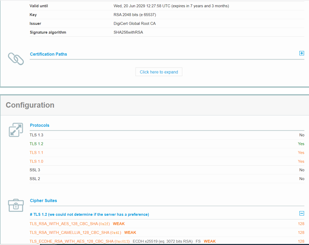 Https 证书测试工具 SSL Server Test Cipher SuitesCSDN博客