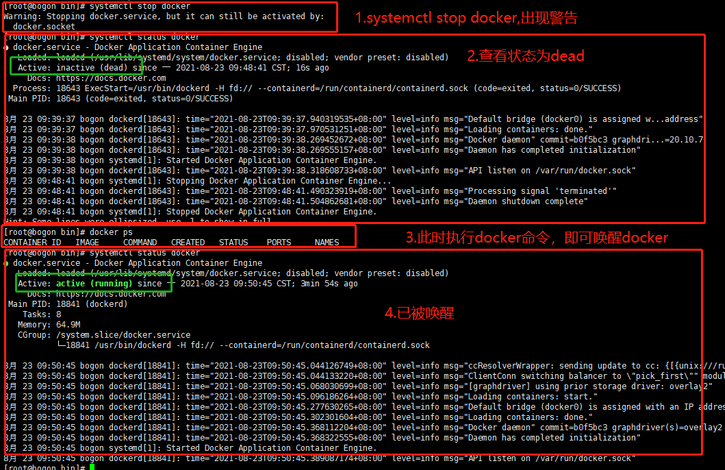 systemctl-stop-docker-warning-stopping-docker-service-but-it-can-still