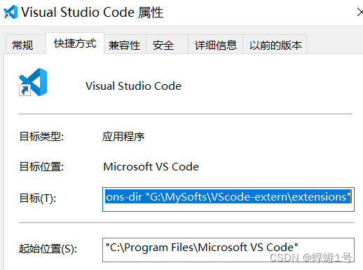 VScode 的插件安装多了，C盘容量占用过大。