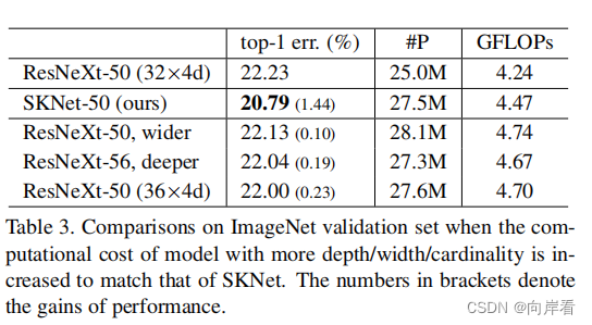 Selective Kernel Networks论文总结和代码实现