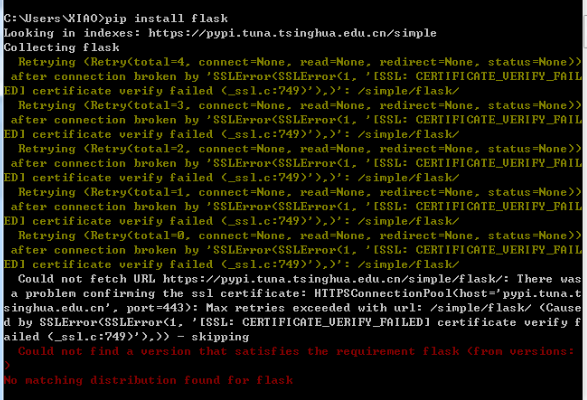 Solve the problem of Can't connect to HTTPS URL because the SSL module ...